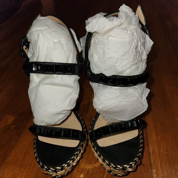 Christian Louboutin Cataclou wedge sandal - Picture 6 of 10